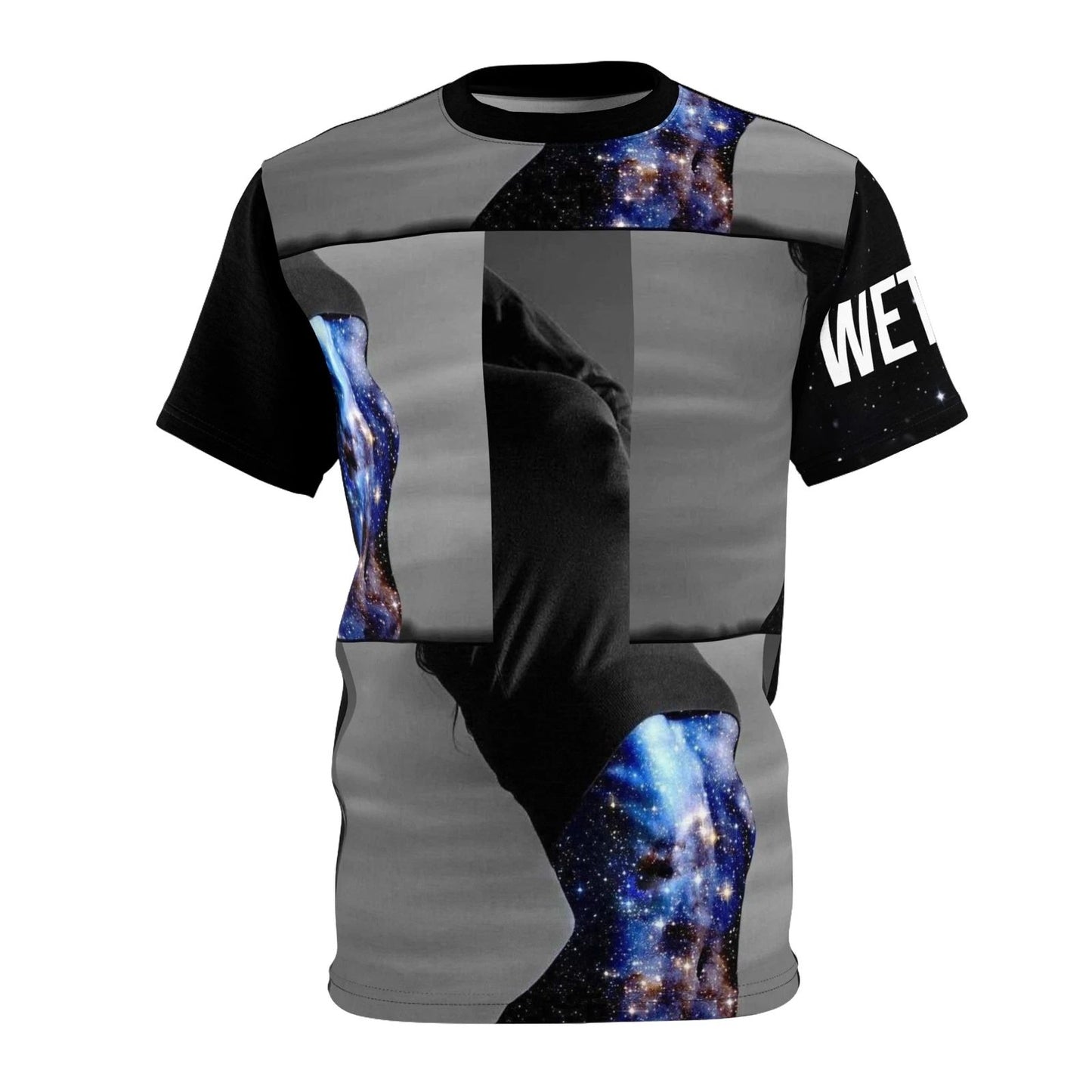 Modern Art Universe Tee, Unisex Shirt, Abstract Galaxy T-shirt, Minimal Cosmic