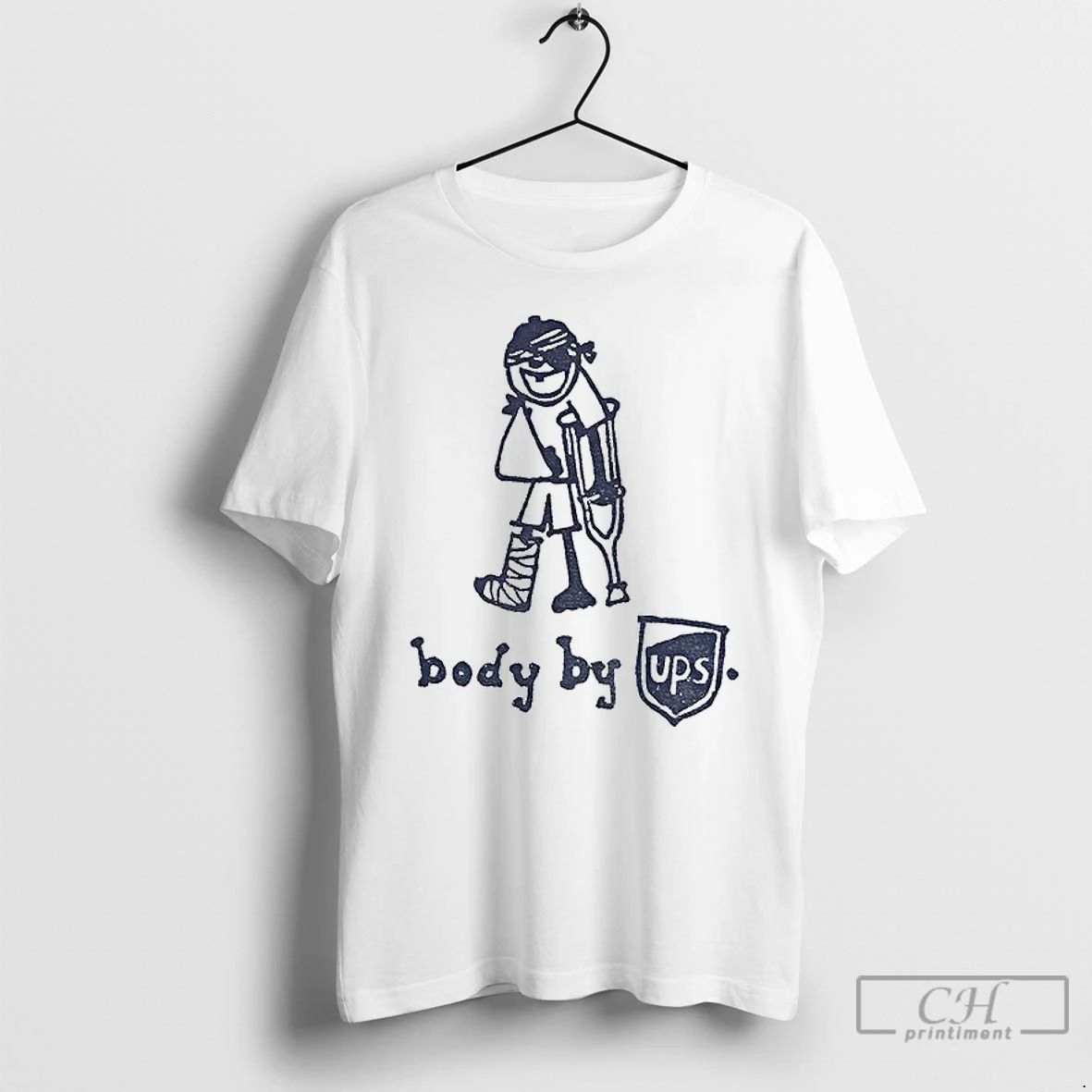 Classic Body By Ups Funny T Shirts