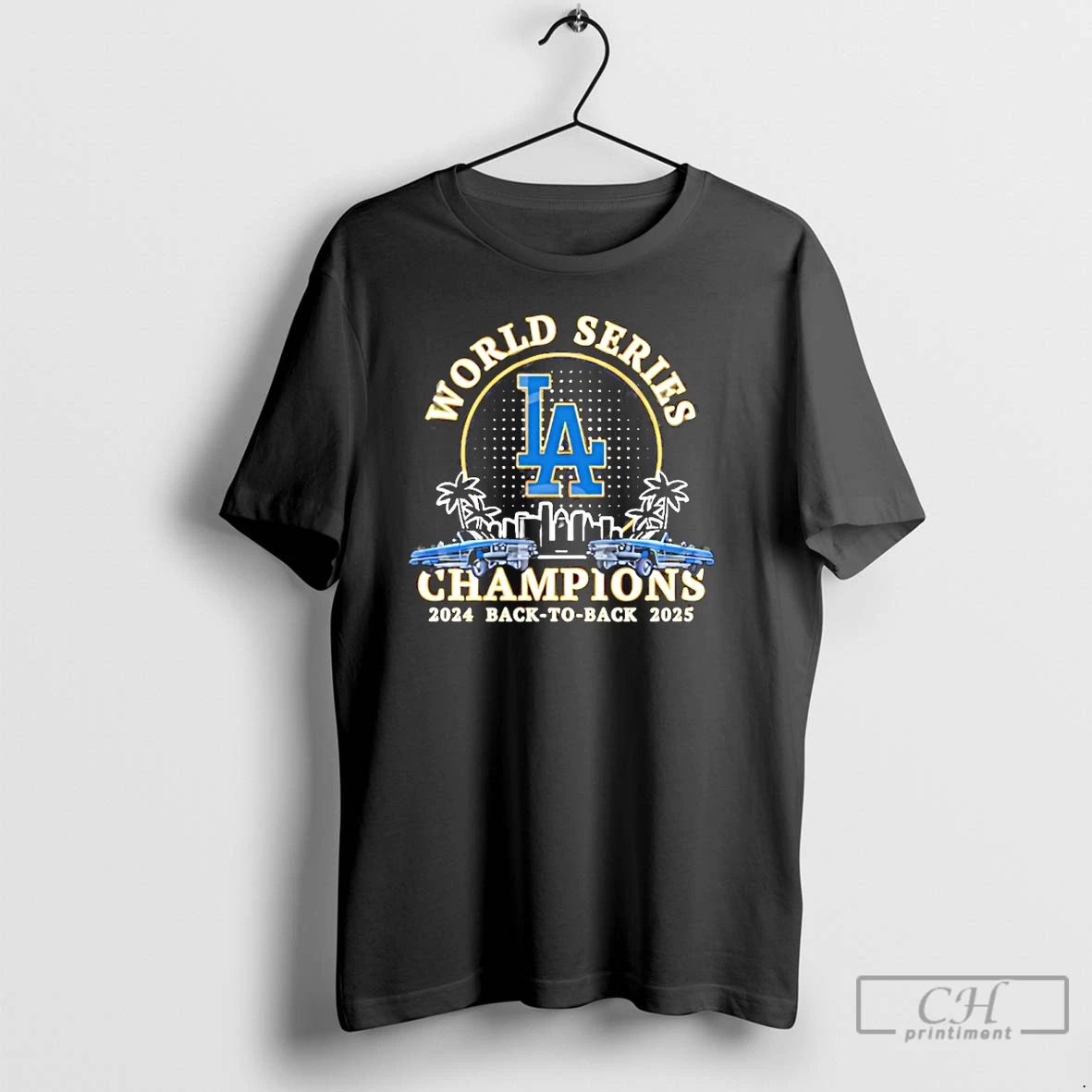 Classic Dodgers World Series Champions 2025 T Shirts