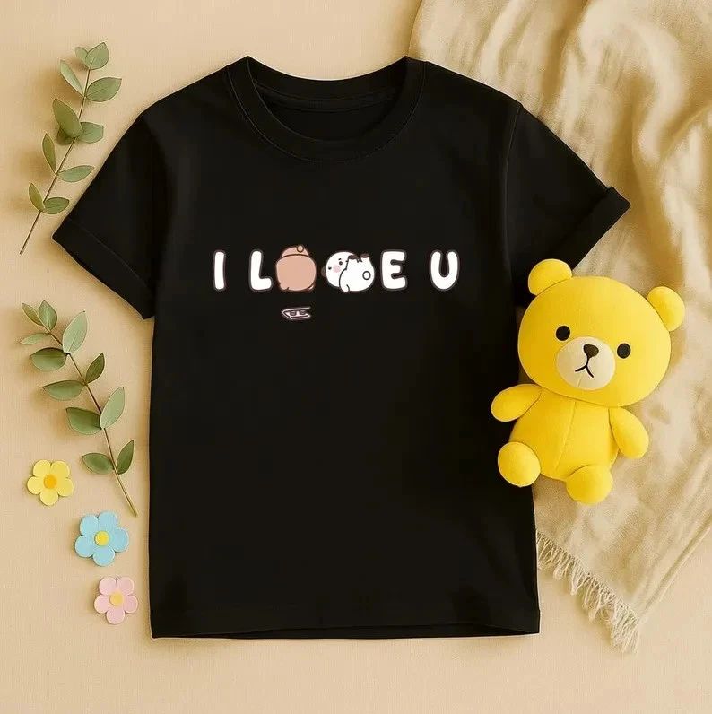 Bubu Dudu I Love You Shirt – Cute Bear T-Shirt