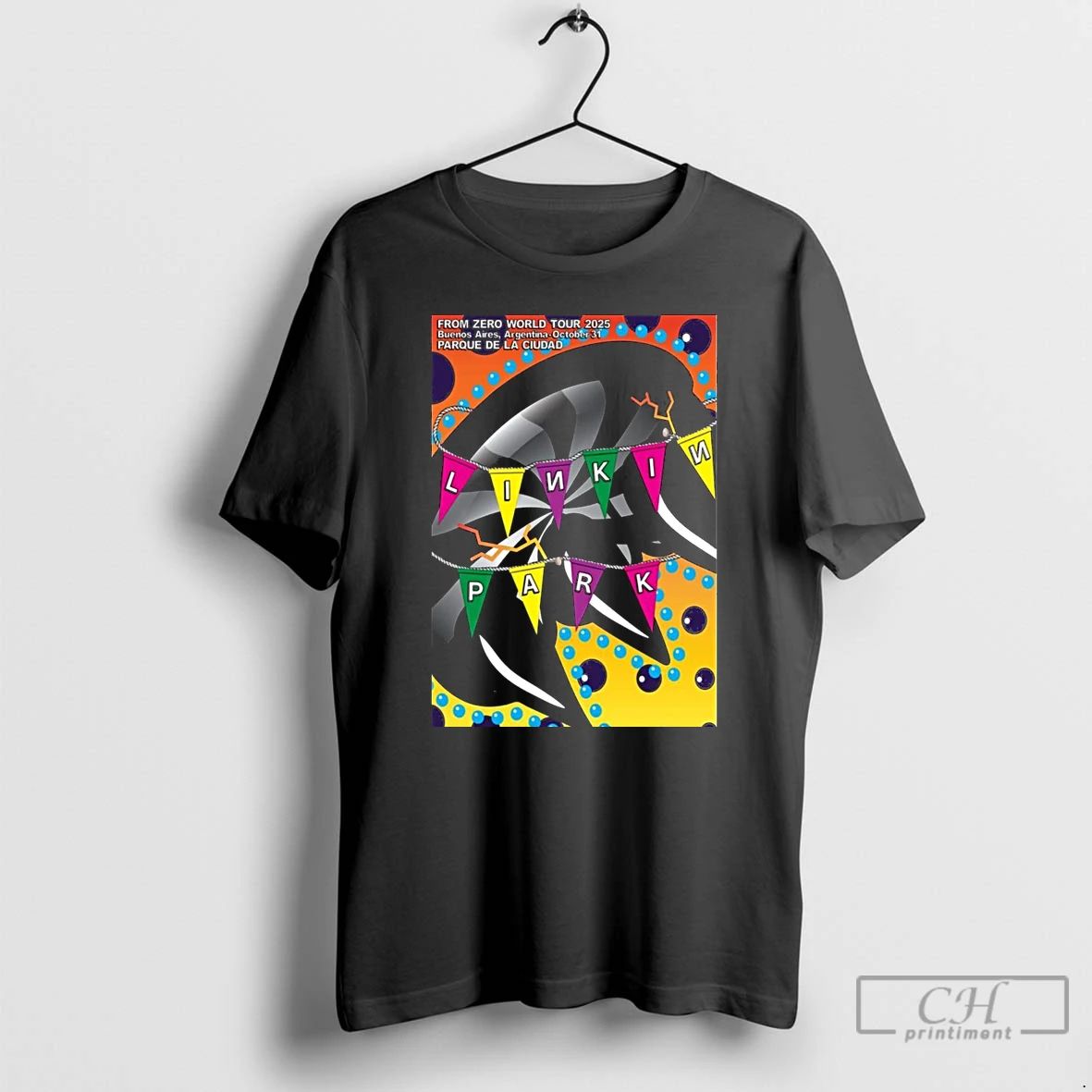 Classic Linkin Park Oct 31 2025 Parque De La Ciudad T Shirts