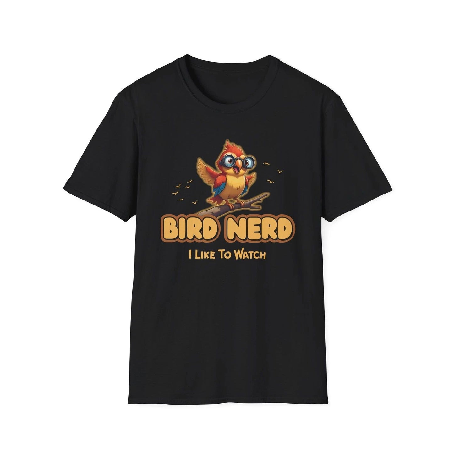 Bird Nerd Unisex T-Shirt, Birdwatcher Tee, Nature Lover Shirt, Bird Watching