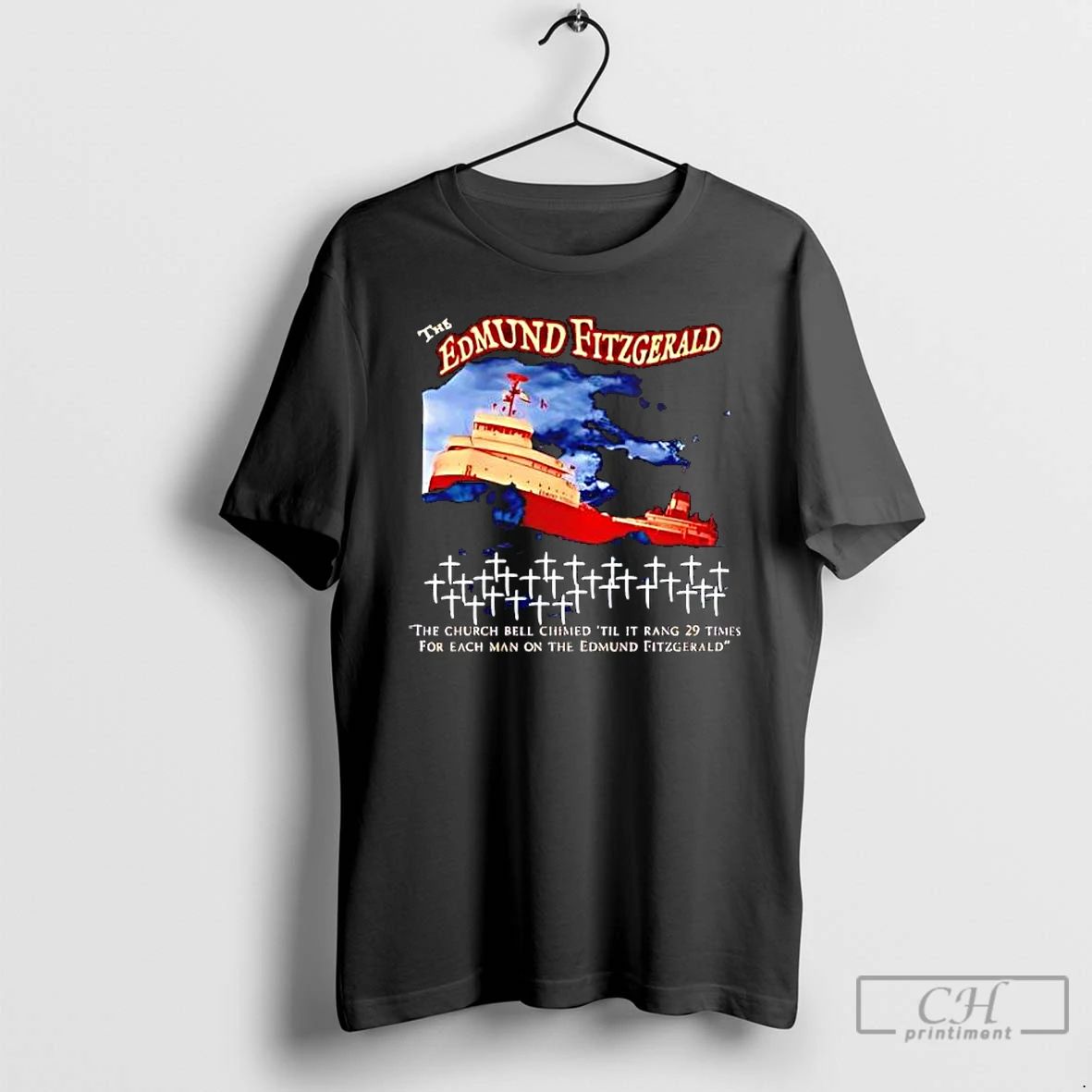 Premium The Edmund Fitzgerald Song Of The Bell T Shirts