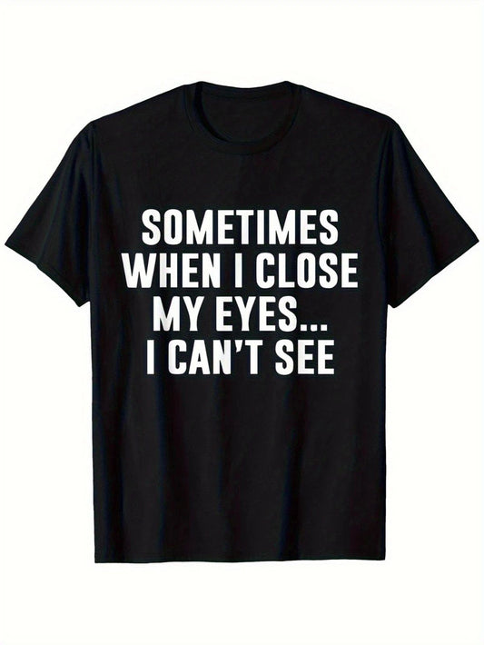 Funny Graphic Print T-Shirt Casual Humor Meme Streetwear Unisex Style Tee