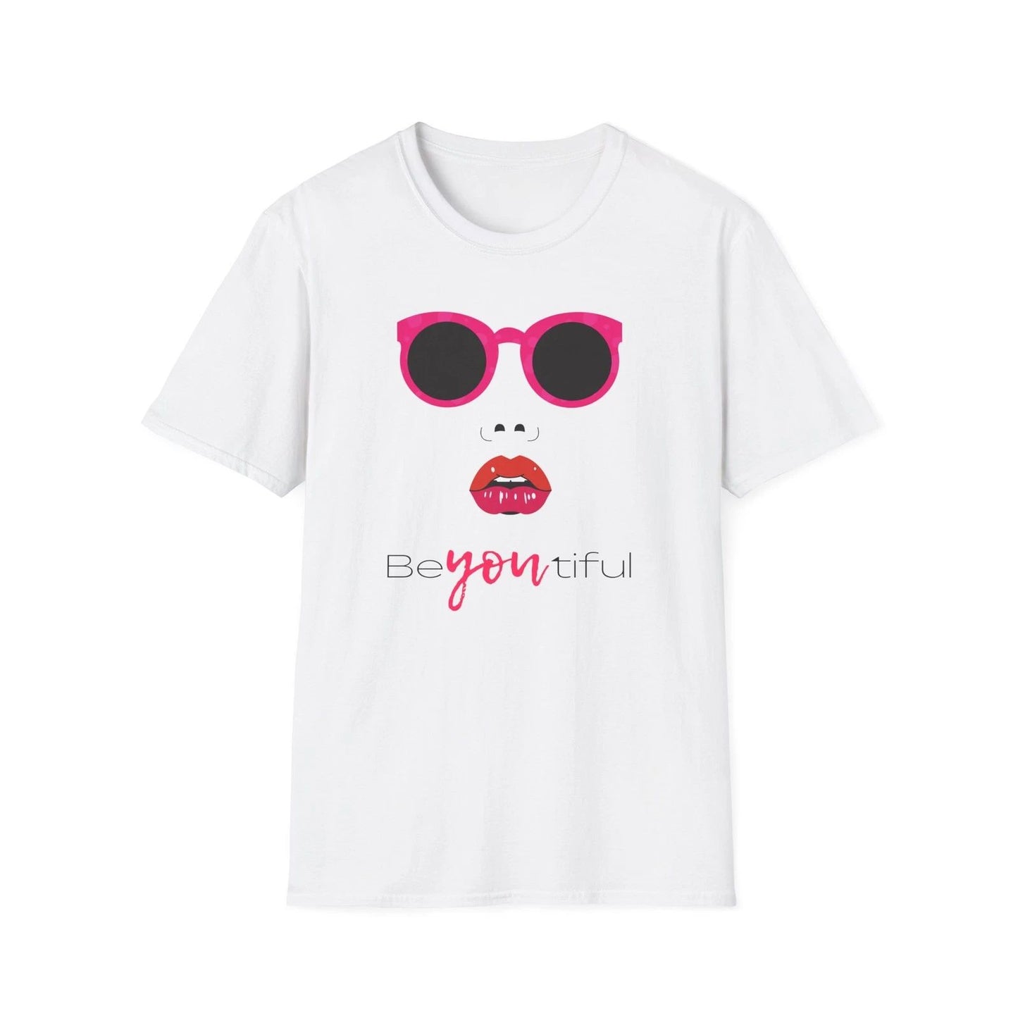BeYOUtiful Face Graphic T-Shirt, Vacation Shirt, Summer Tshirt