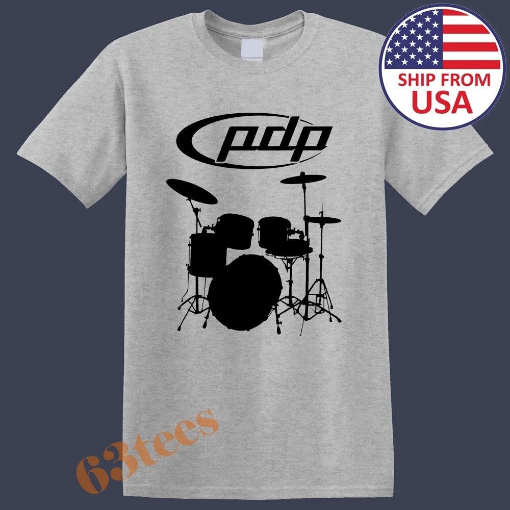 PDP Drums Men's Grey Size S to 5XL