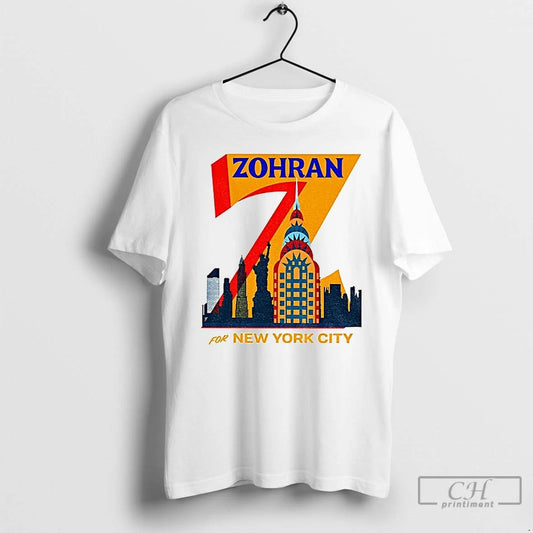 Classic Mayor Mamdani 2025 Zohran For New York City T Shirts