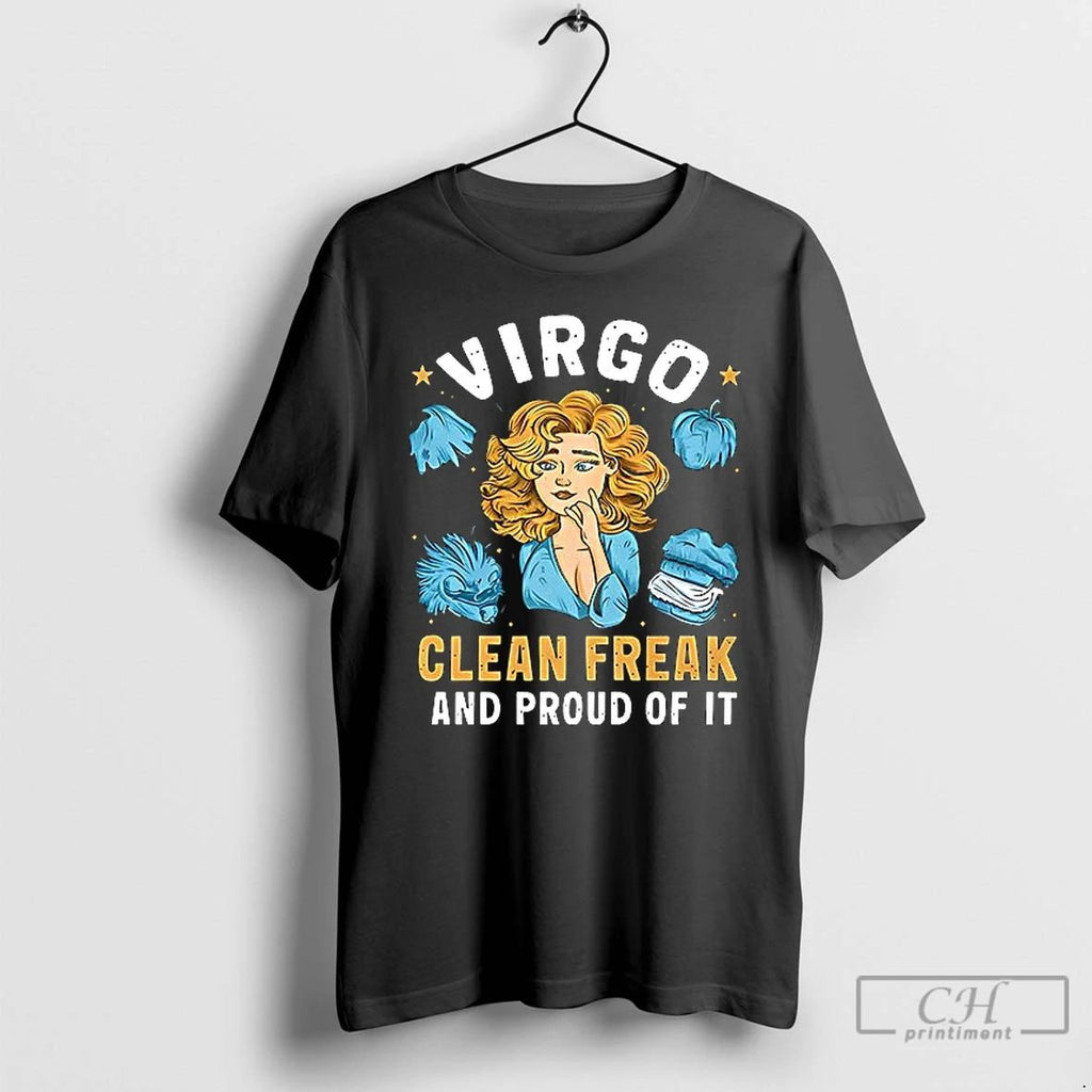 Premium Virgo Clean Freak And Proud Of It Ceramic Ceramic And Classic Dad Cap