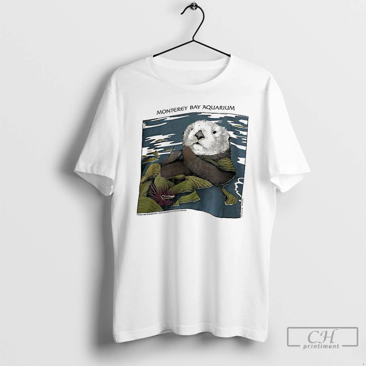 Premium Sea Otter Monterey Bay Aquarium T Shirts