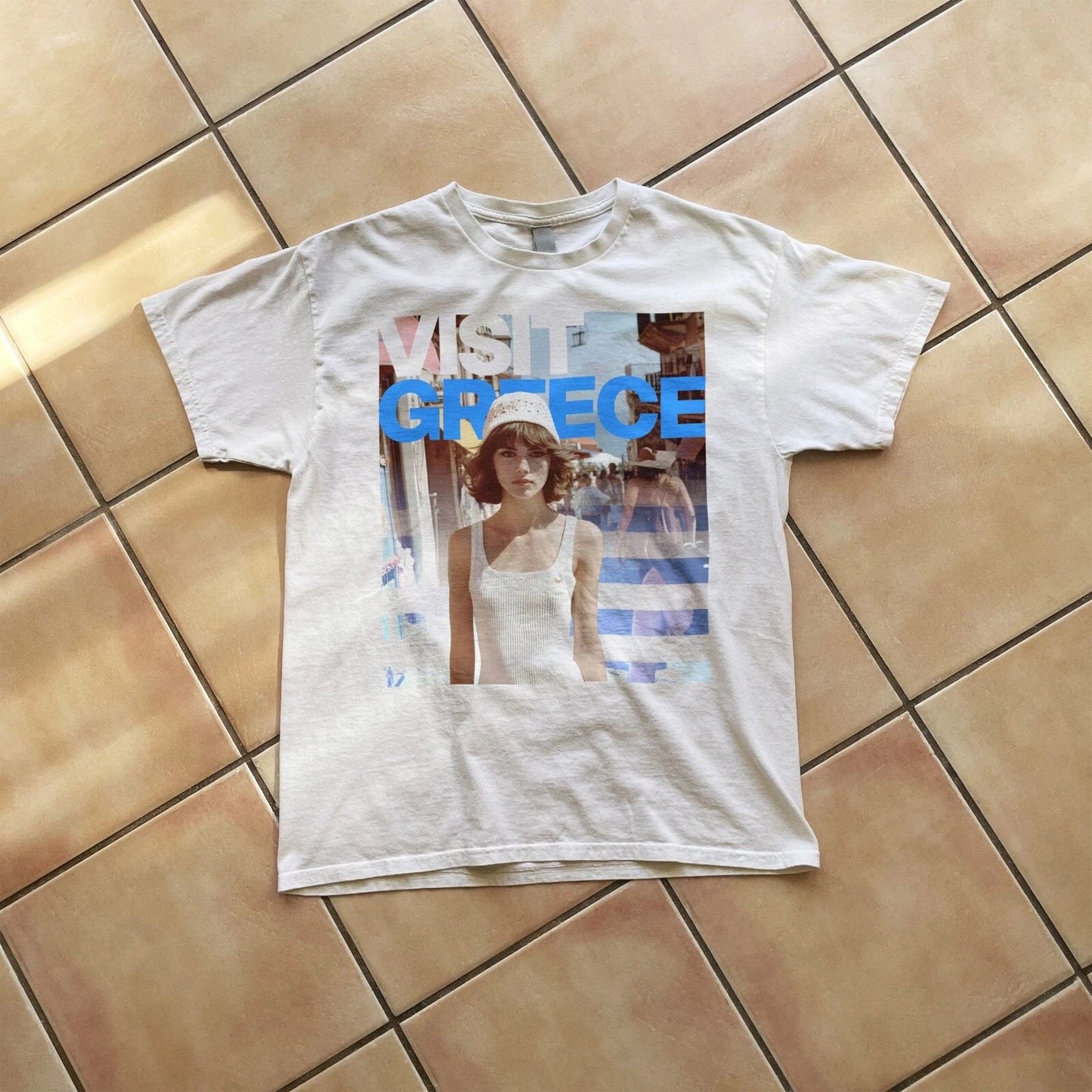 Visit Greece Tourist Ad Campaign - ad campaign boho vintage retro
