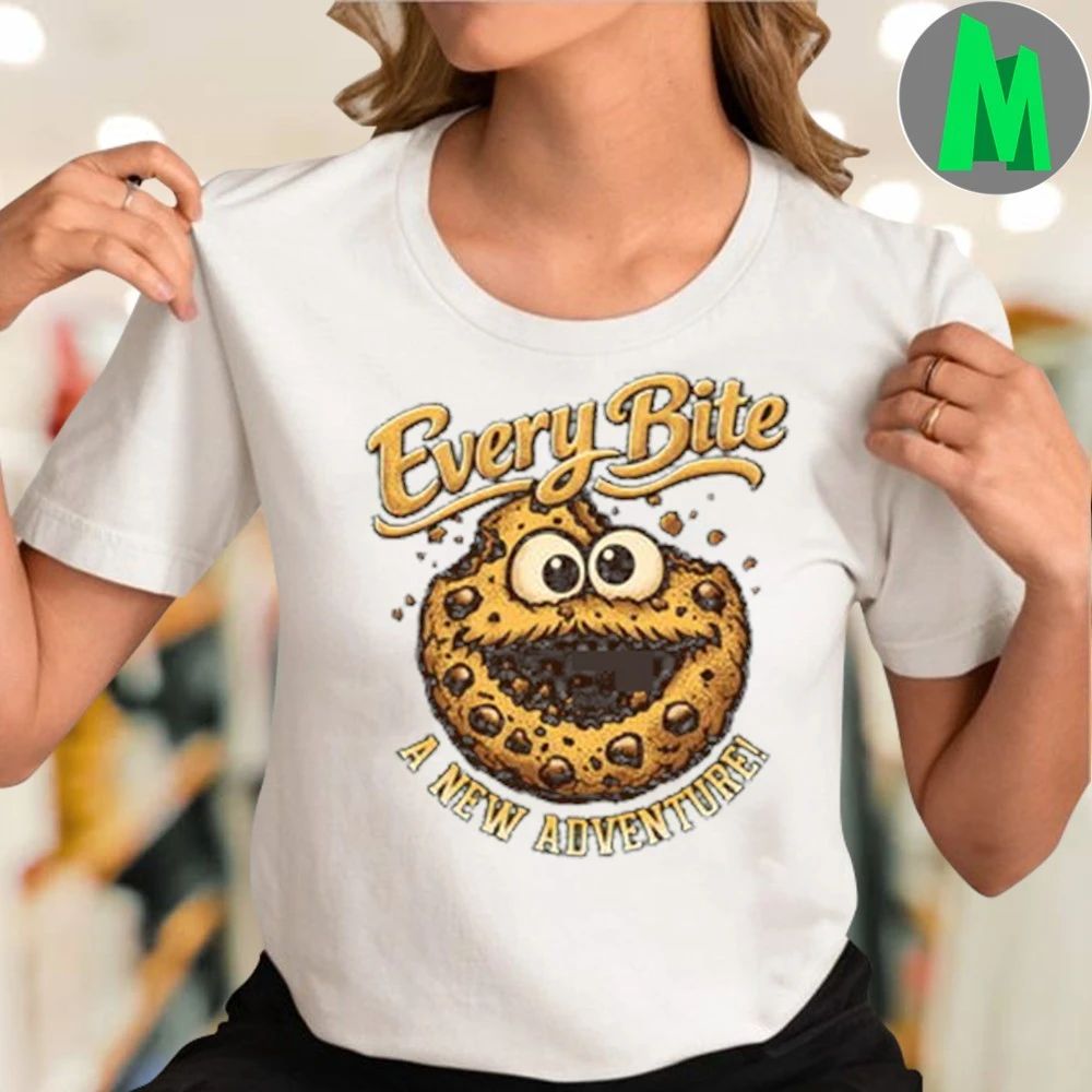 Original Cookie Monster Every Bite A New Adventure Shirt