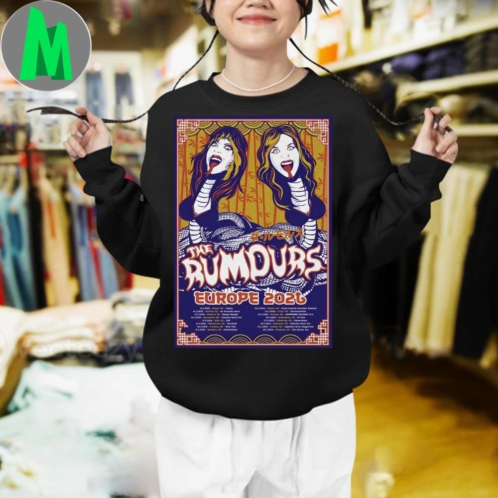 The Rumours Tour Europe 2026 Poster Shirt