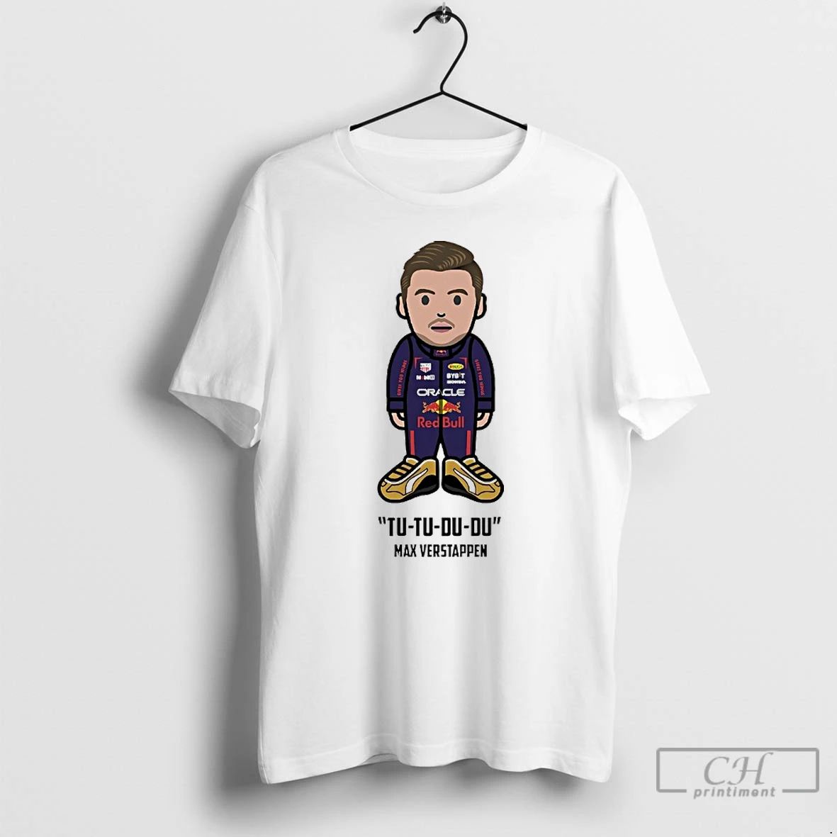 Classic Max Verstappen Tu Tu Du Du Cartoon T Shirts