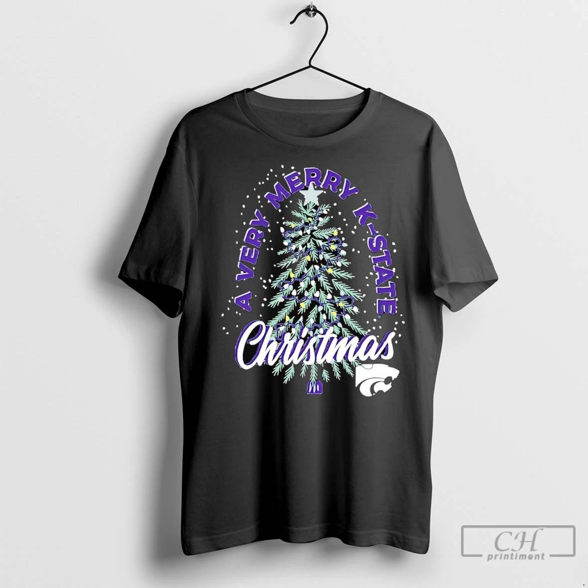 Premium Kansas State Wildcats A Very Merry K State Christmas