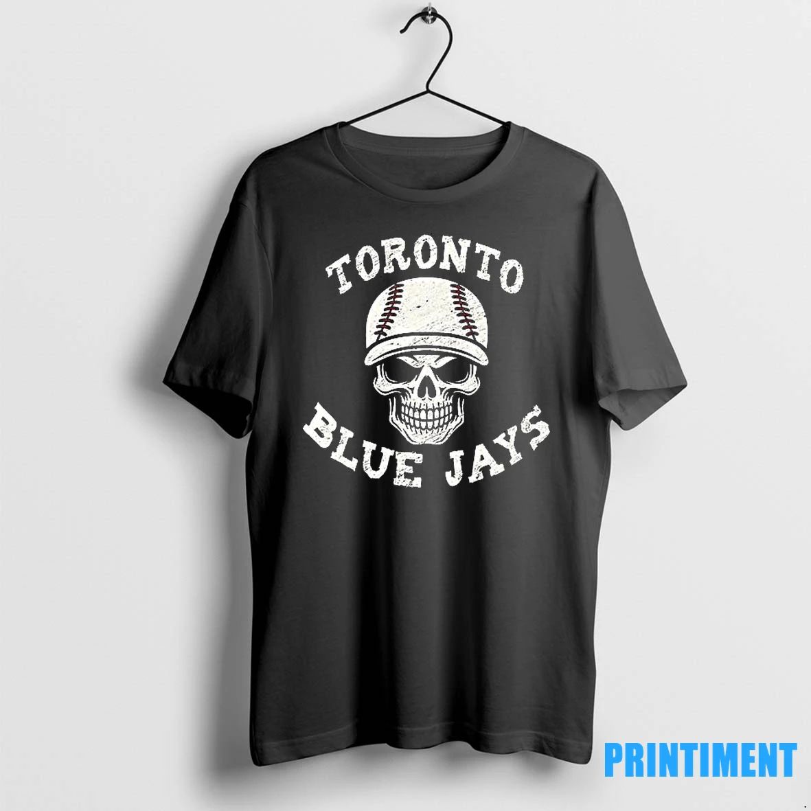Toronto Blue Jays Vintage Skull Head Tshirts Sweater