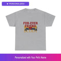 Custom Shirt Personalized Pet Name Unisex Mens Womens Pet Lover Gift Dog Owner