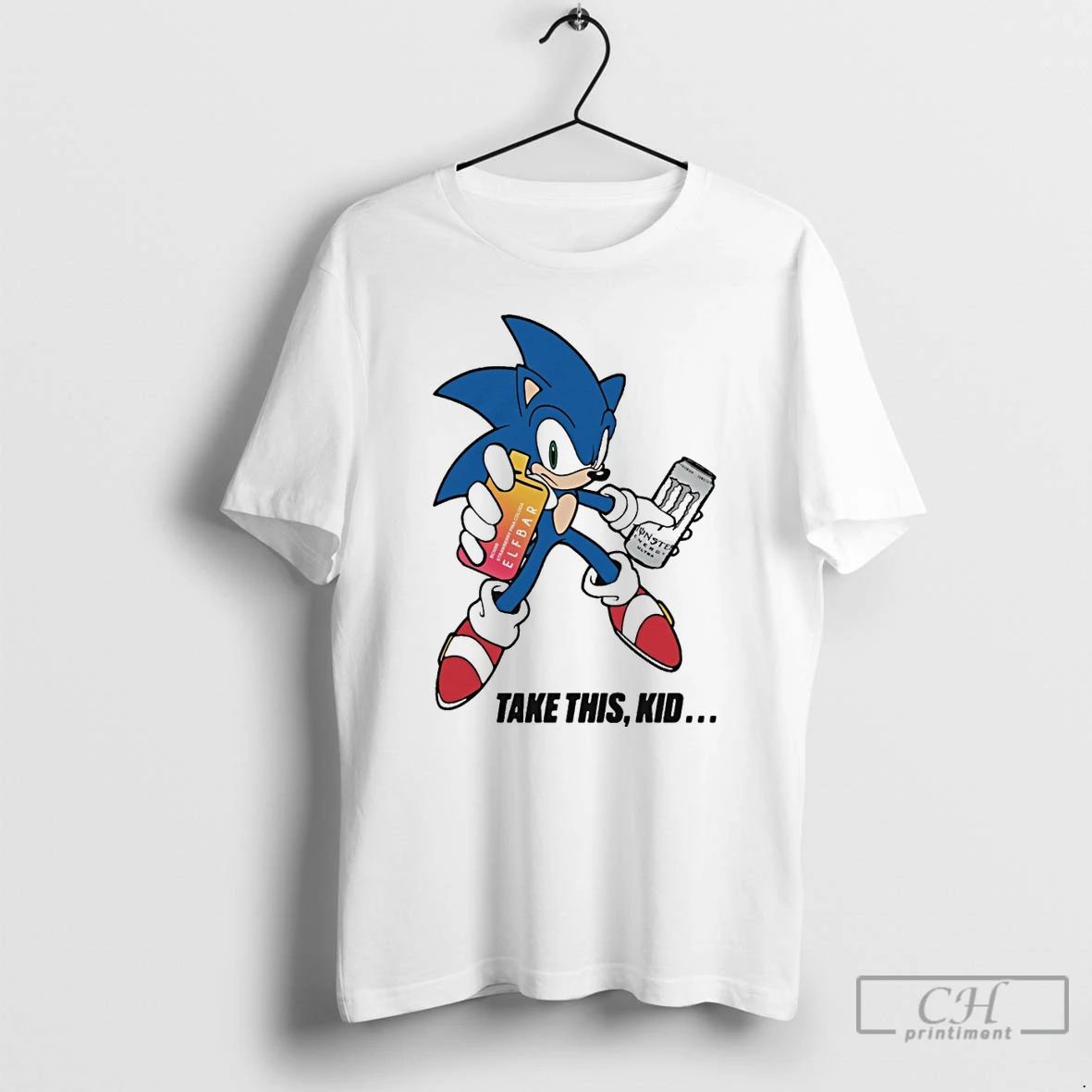 Classic Take This Kid Hedgehog Vape T Shirts