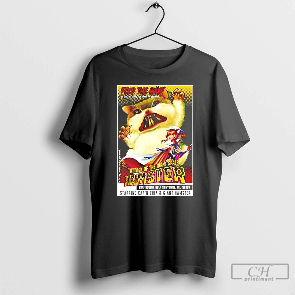 Classic Attack Of The Giant Space Hamster T Shirts