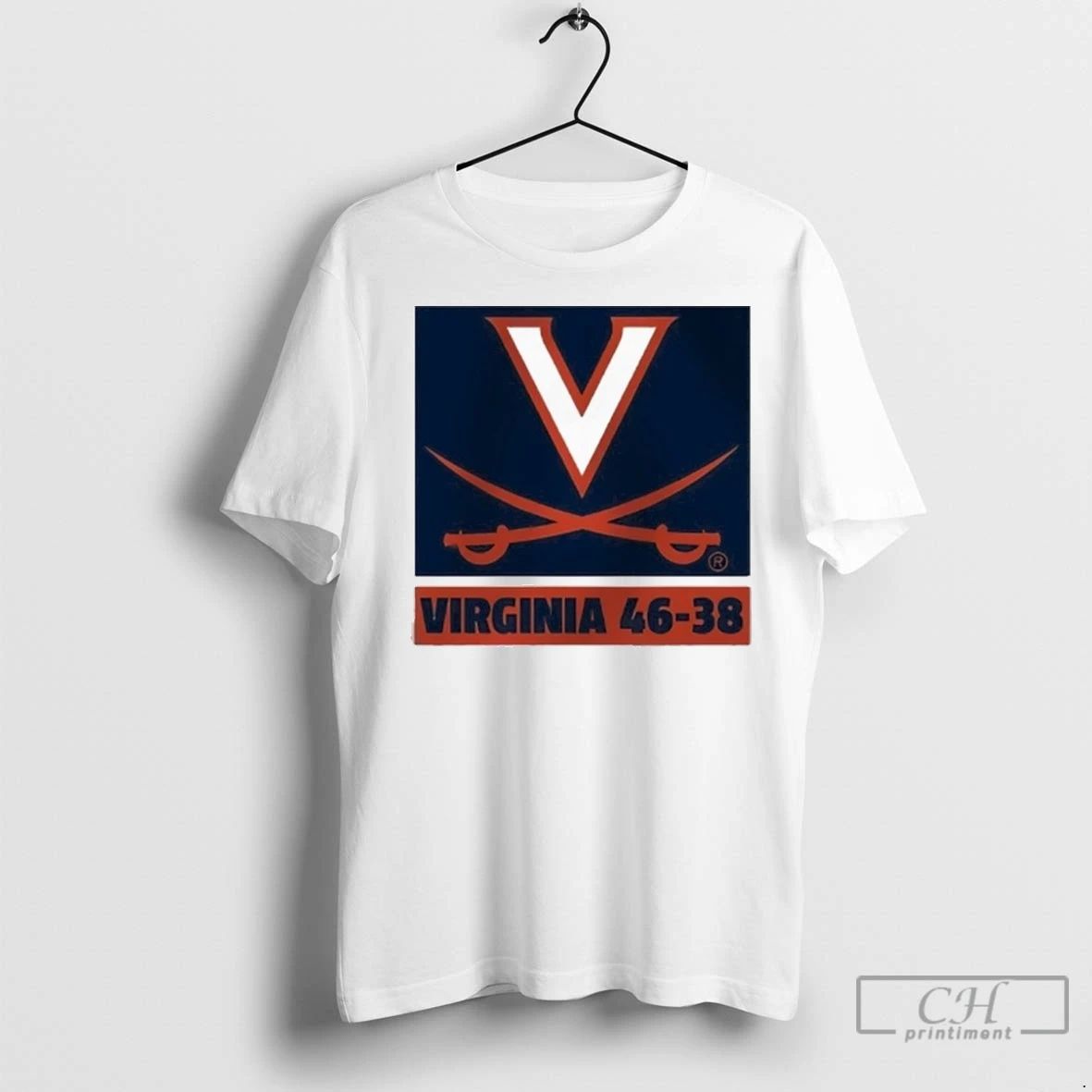 Premium Virginia Cavaliers Football 46 38 Logo