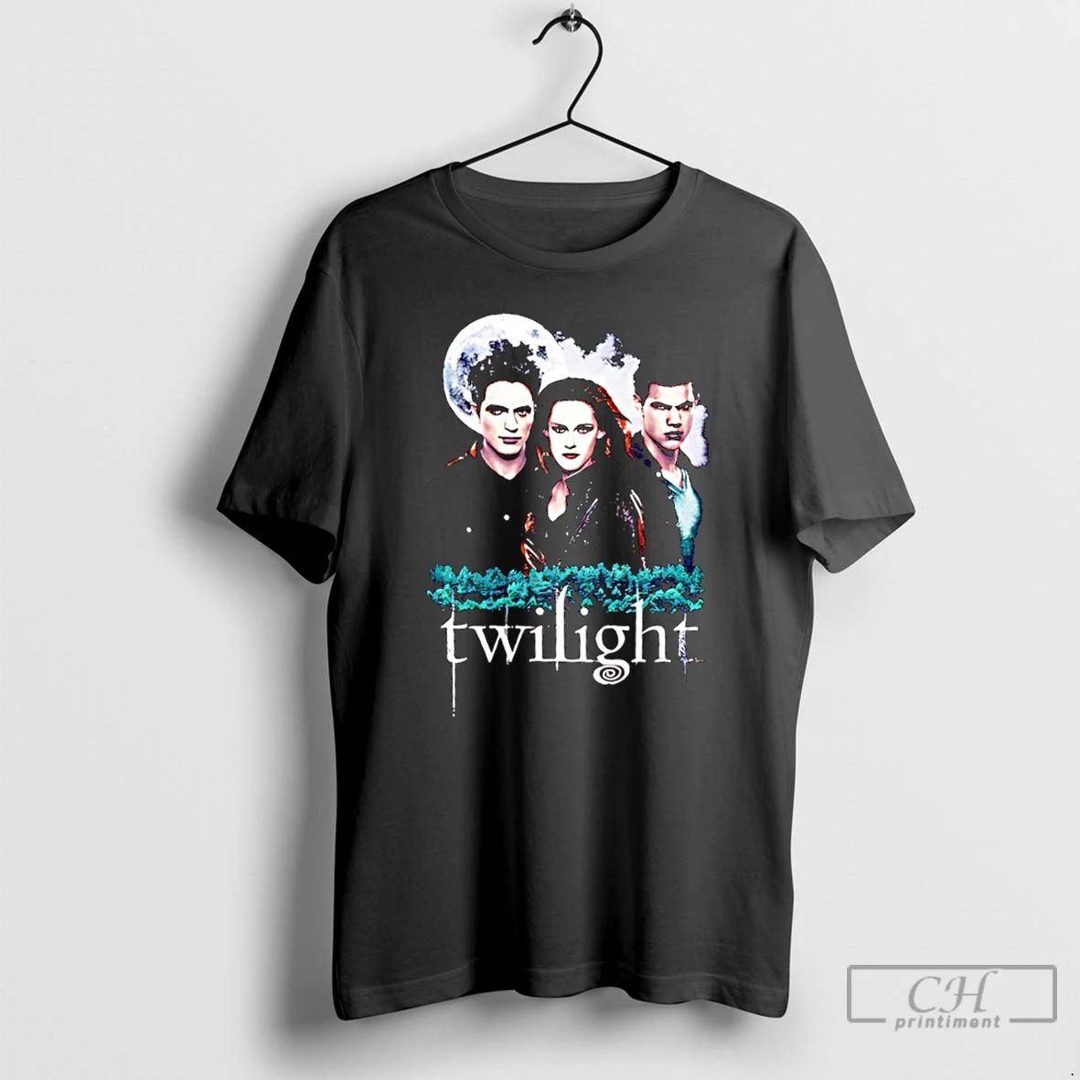 Classic Edward Cullen Bella Swan Jacob Black The Twilight Saga Graphic T Shirts