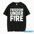 Charlie Kirk Freedom Under Fire Tshirts Sweater