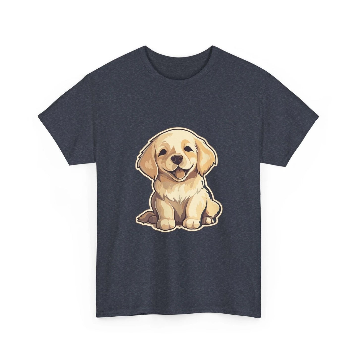 Cute Golden Retriever Puppy T-Shirt Cute Dog Tee, Pet Lover Shirt