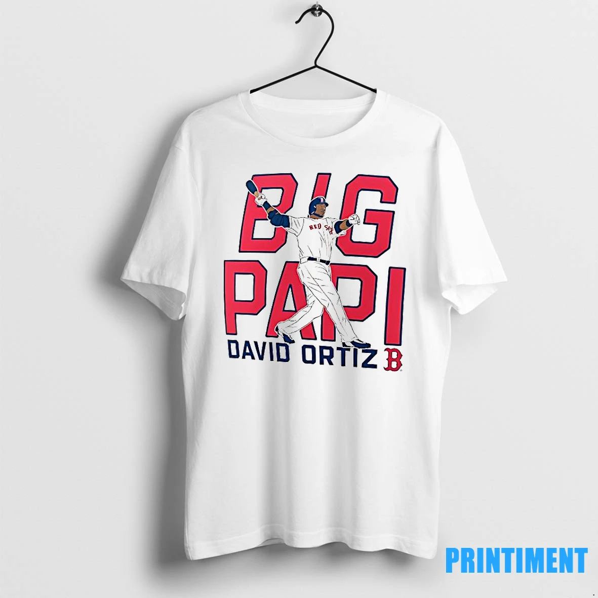 David Ortiz Boston Red Sox Cooperstown Player Classic Tshirts Sweater