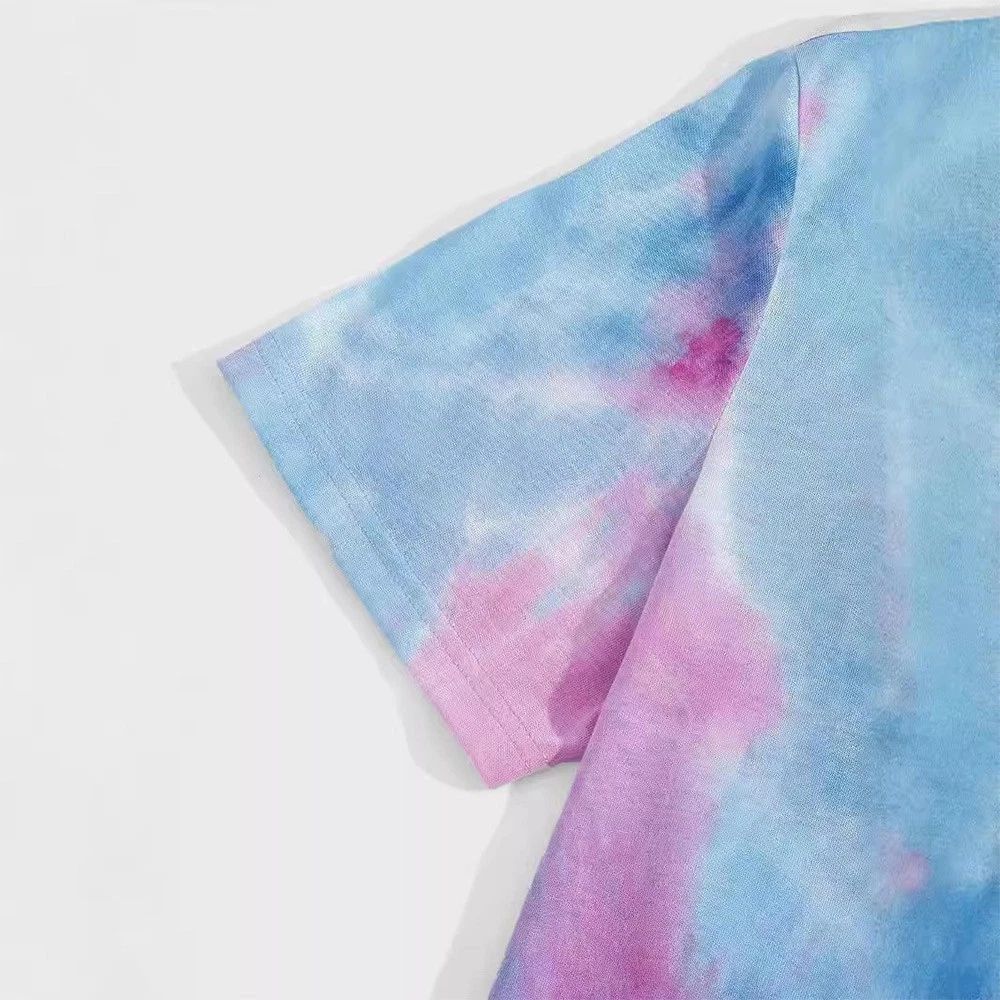 Mens fashion roundneck pullover printed short sleeve t shirt for all seasons