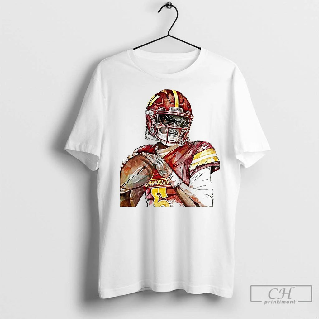 Premium Jayden Daniels Washington Commanders Sketch