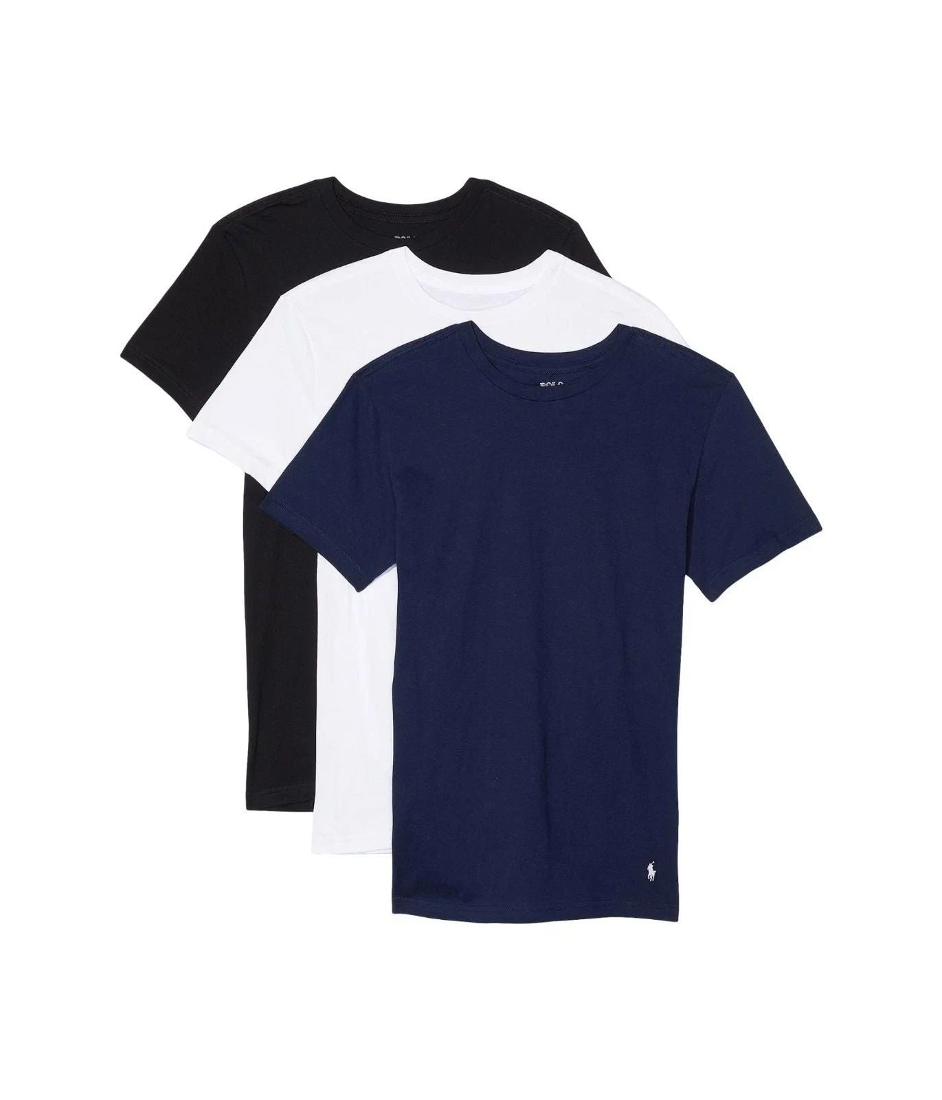 Polo Ralph Lauren Men's Slim Fit W/ Wicking 3-Pack Crew Cotton Undershirts XL