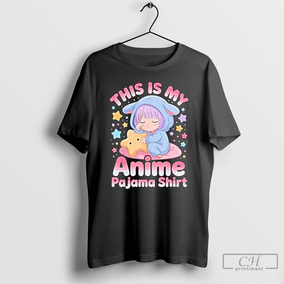Premium This Is My Anime Pajama Kawaii Cute Sleeping Girl T Shirts