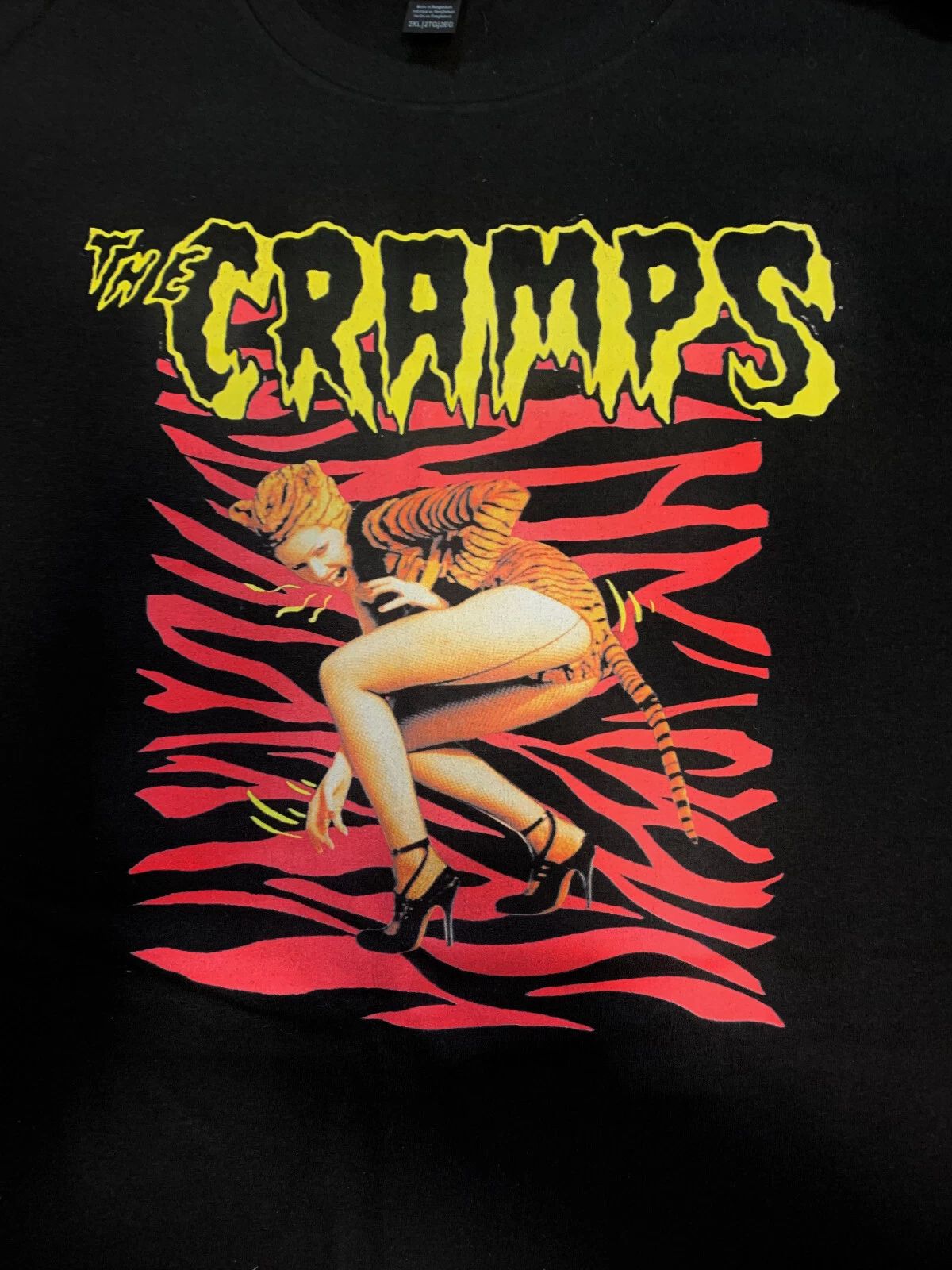 The Cramps : Can Yer Pussy Do The Dog : BLACK VERSION T-SHIRT - NEW