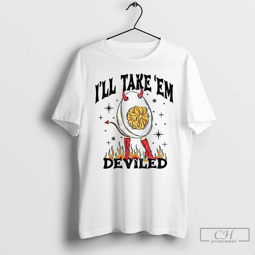 Classic Ill Take Em Deviled Egg Thanksgiving T Shirts