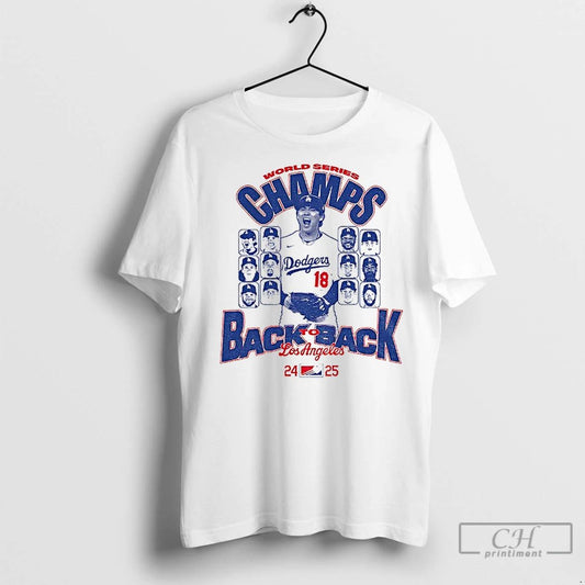 Premium Yoshinobu Yamamoto Mvp Back To Back World Champs Los Angeles Dodgers Mlb 24 25