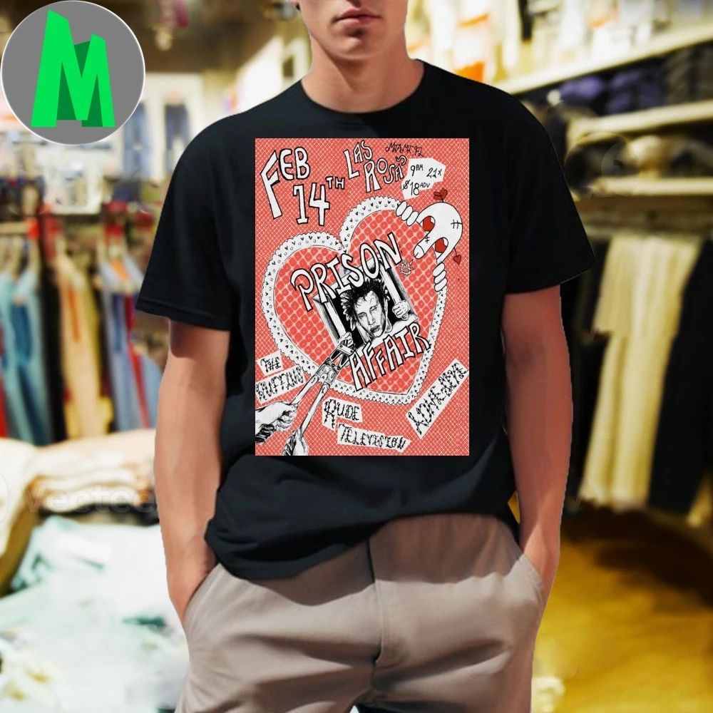 Original Prison Affair Tour Miami Fl Feb 14 2026 Poster Shirt