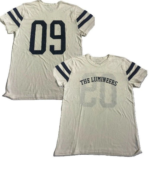 The lumineers VINTAGE FOOTBALL TEE t-shirt ORIGINAL OFFICIAL MERCHAN