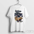 Premium Mens Los Angeles Dodgers Steel 2025 World Series Champions Locker Room T Shirts