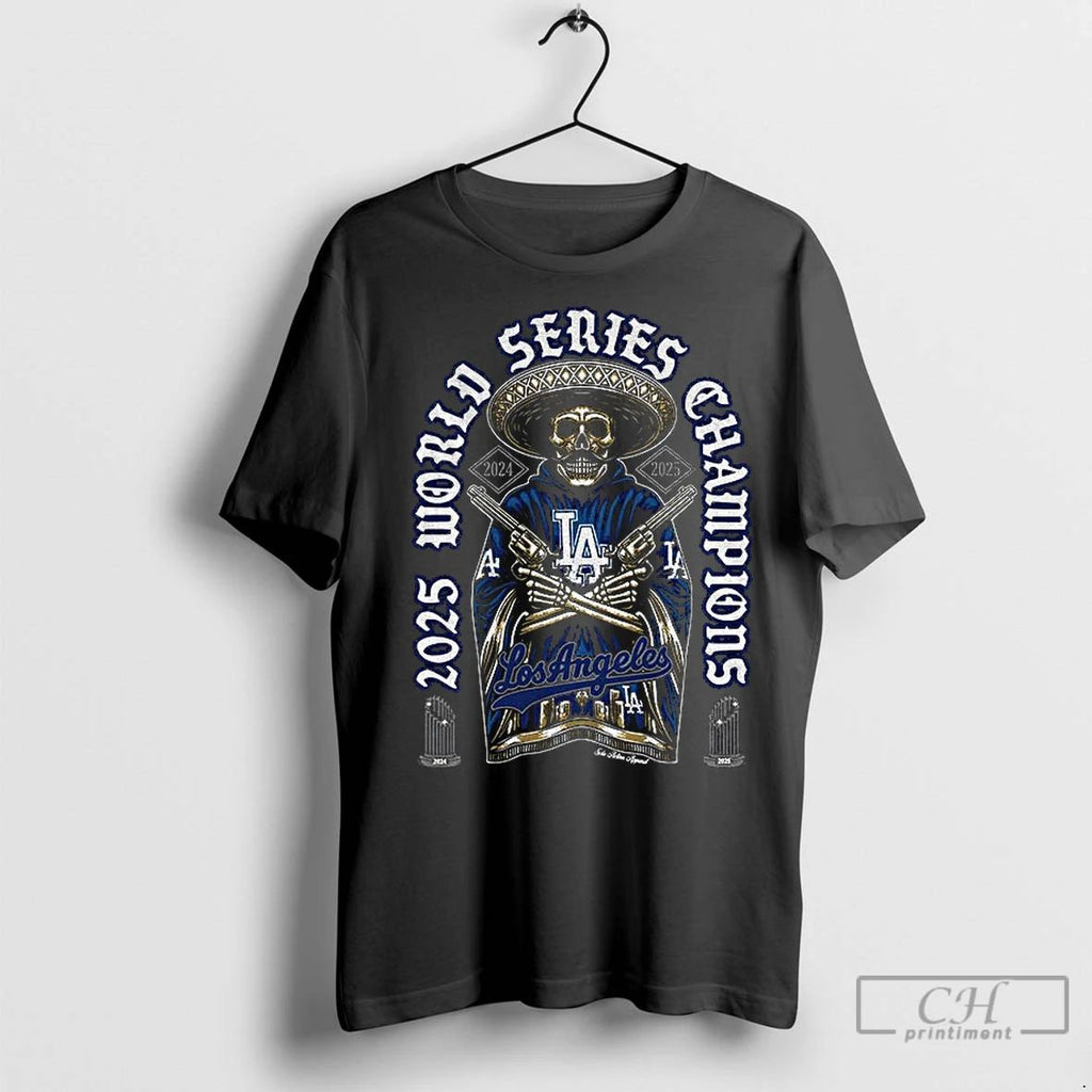 Premium Skeleton Mexico Los Angeles Dodgers Back 2 Back World Series Champions Game 7 Of