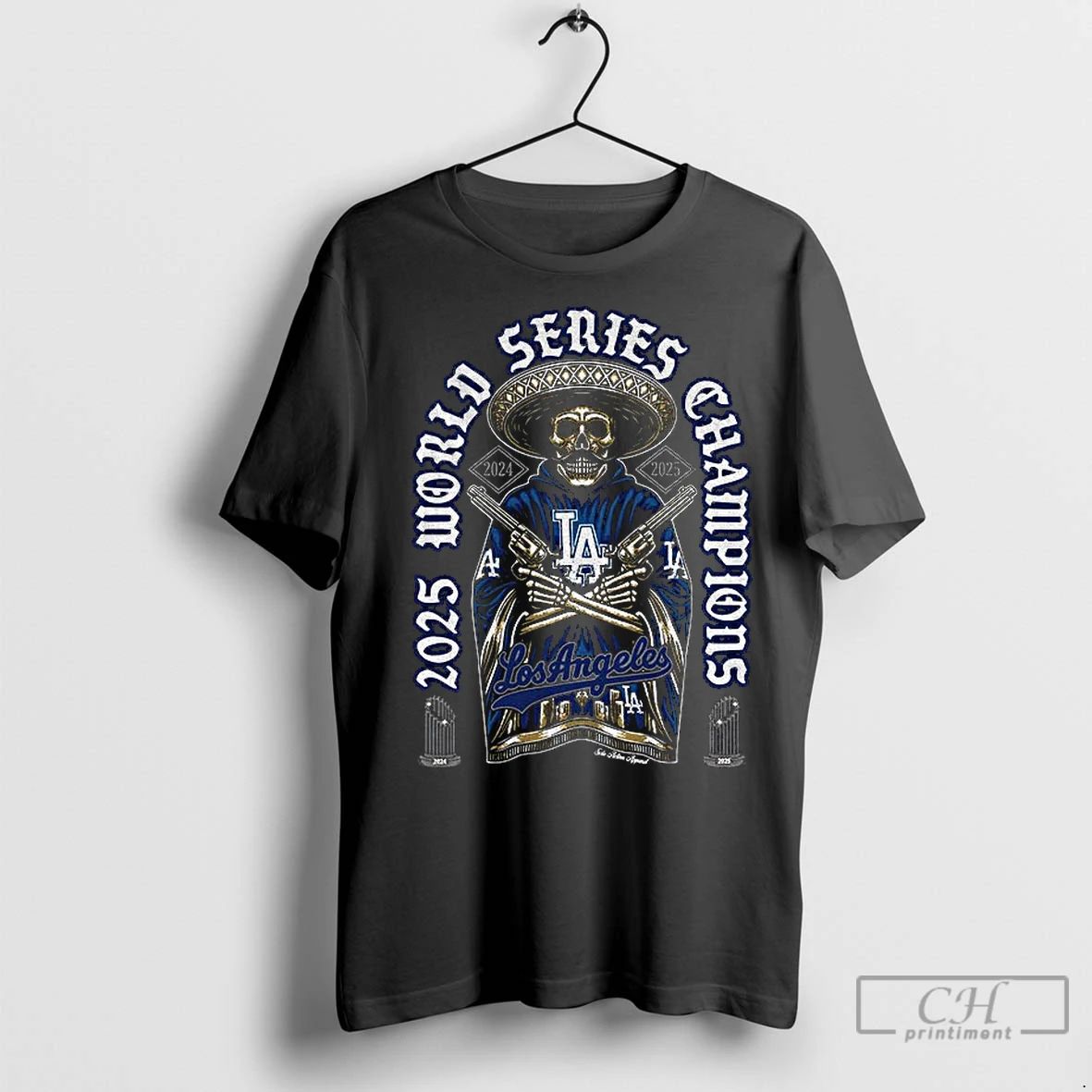 Premium Skeleton Mexico Los Angeles Dodgers Back 2 Back World Series Champions Game 7 Of