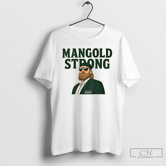 Classic Mangold Strong Nick Mangold New York Jets Tribute T Shirts