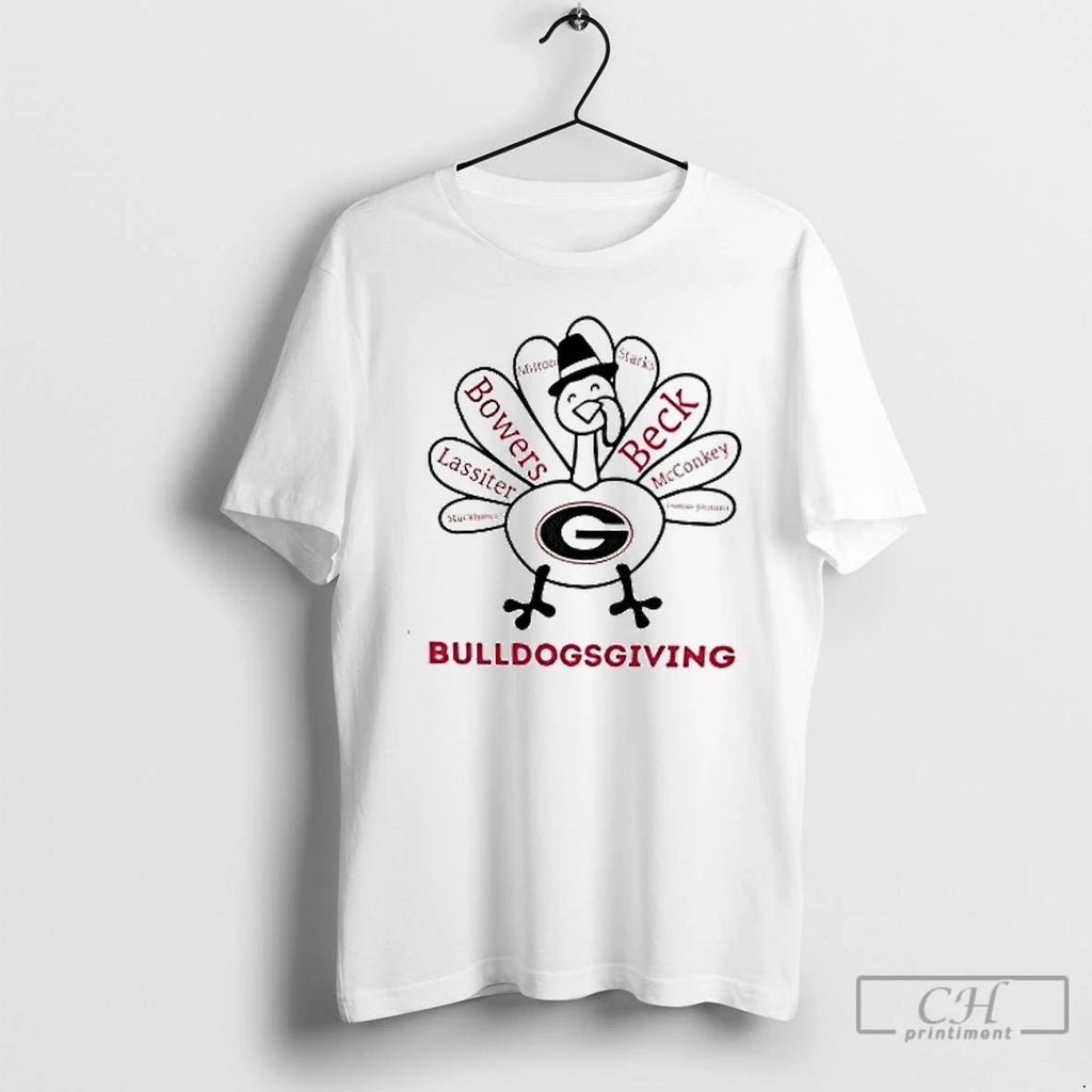 Premium Georgia Bulldogs Bulldogsgiving T Shirts