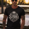 California Car Club Tee, Vintage Westcoast Street Style, Unisex Adult - Westside