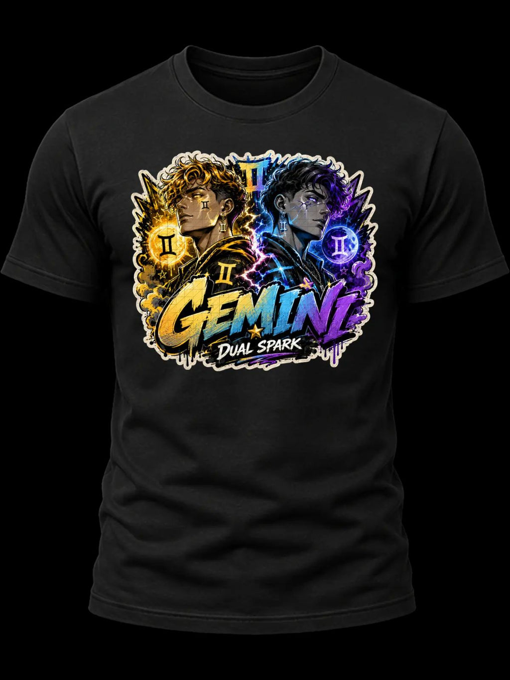Gemini Dual Spark Zodiac Shirt