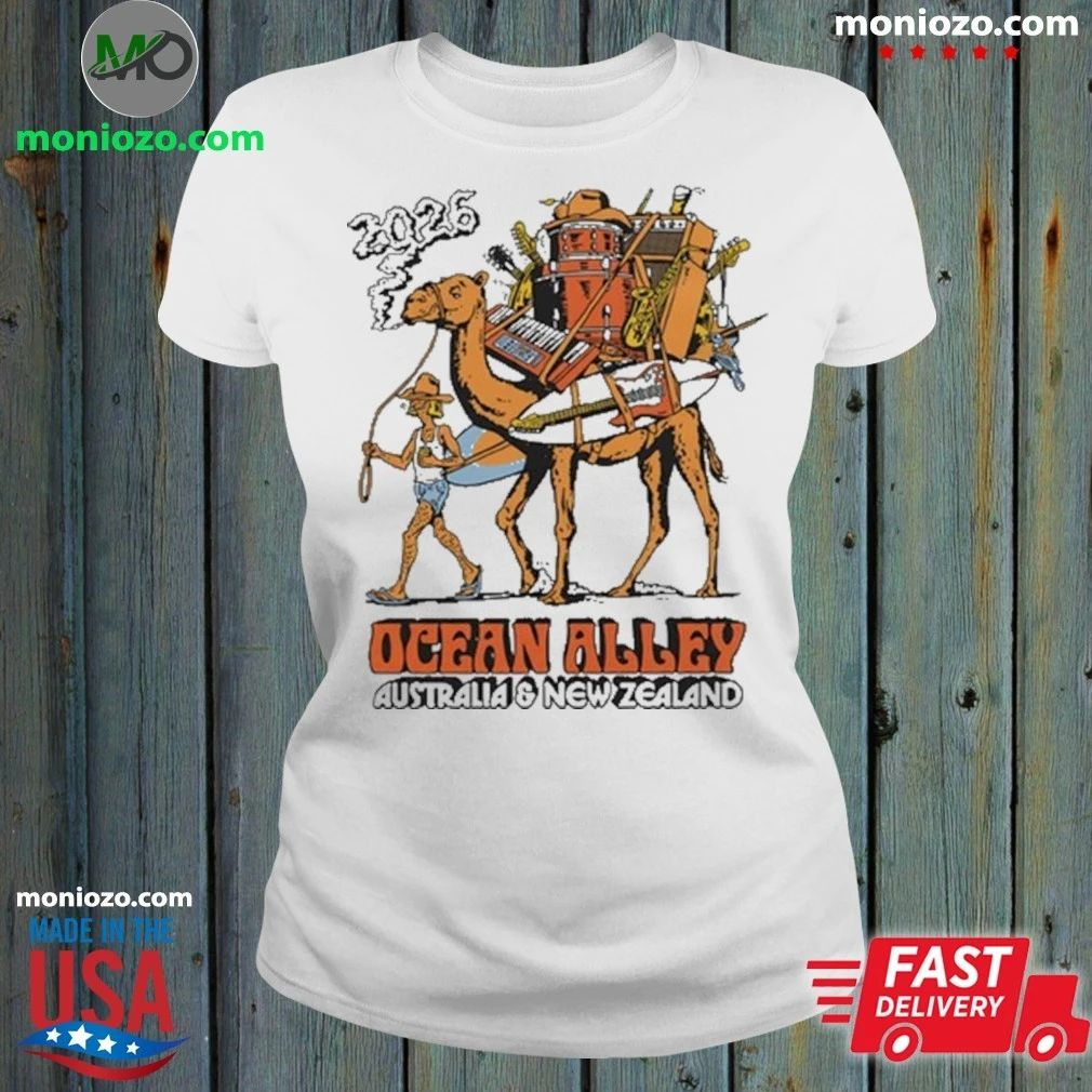Original Ocean Alley 2026 AUS NZ Tour T-Shirt – Best Gift for Music Fans