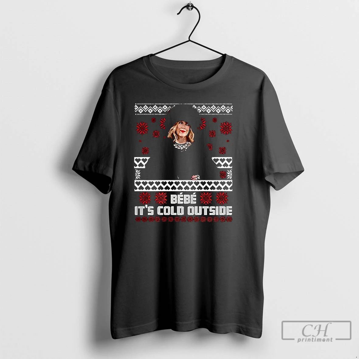 Classic Creek Bebe Its Cold Outside Christmas T Shirts