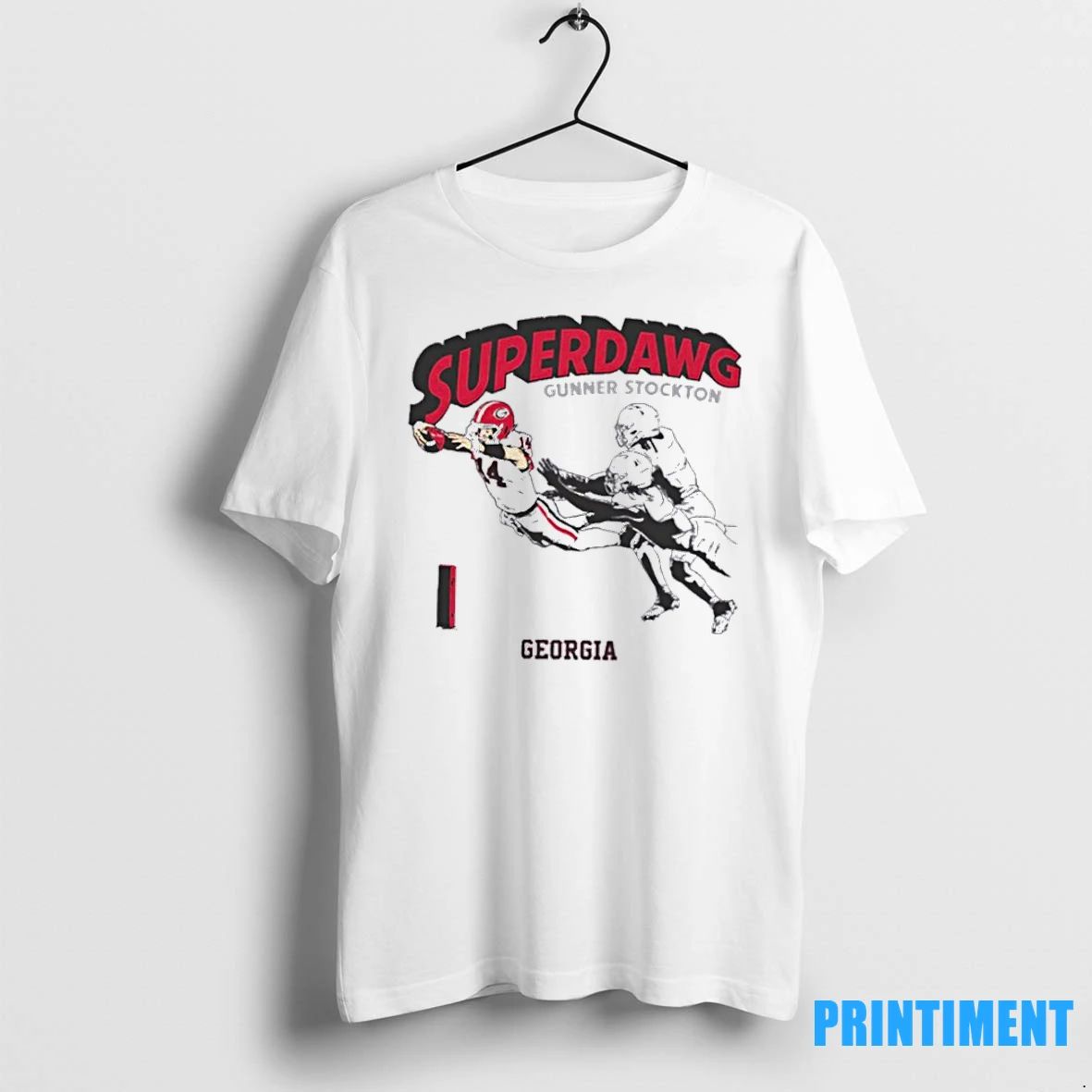 Georgia Bulldogs Super Gunner Stockton Tshirts Sweater