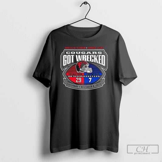 Premium Texas Tech Red Raiders Vs Byu Cougars Ncaa Got Wrecked Jones At And