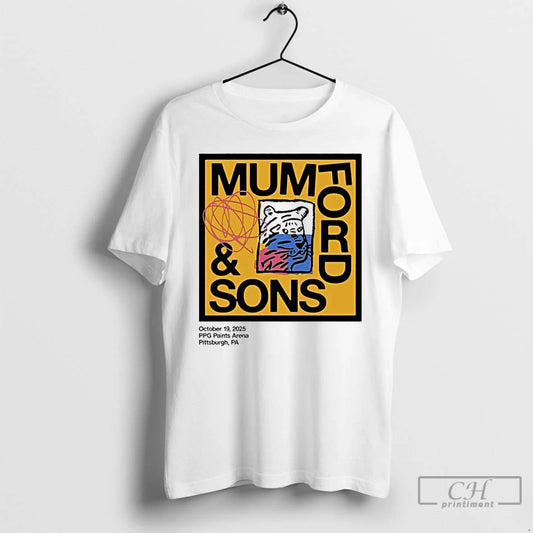Classic Mumford And Sons Ppg Paints Arena Pittsburgh Pa T Shirts