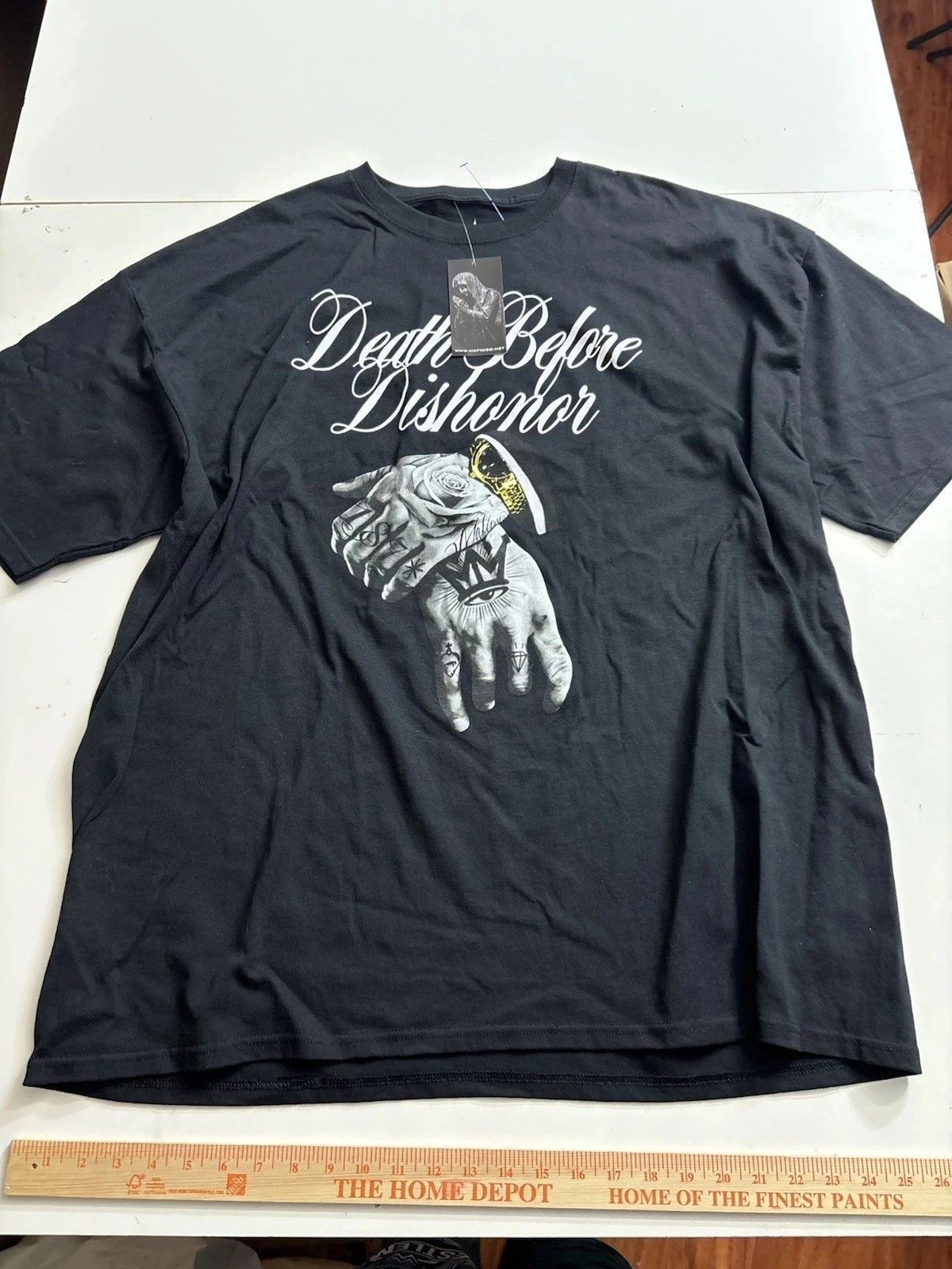 Mafioso NWT Size XL Black graphic T Shirt Street Style