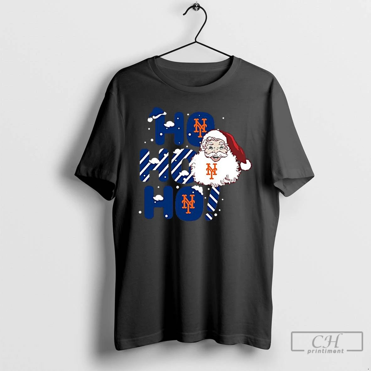 Premium 2025 New York Mets Christmas Santa Ho Ho Ho T Shirts